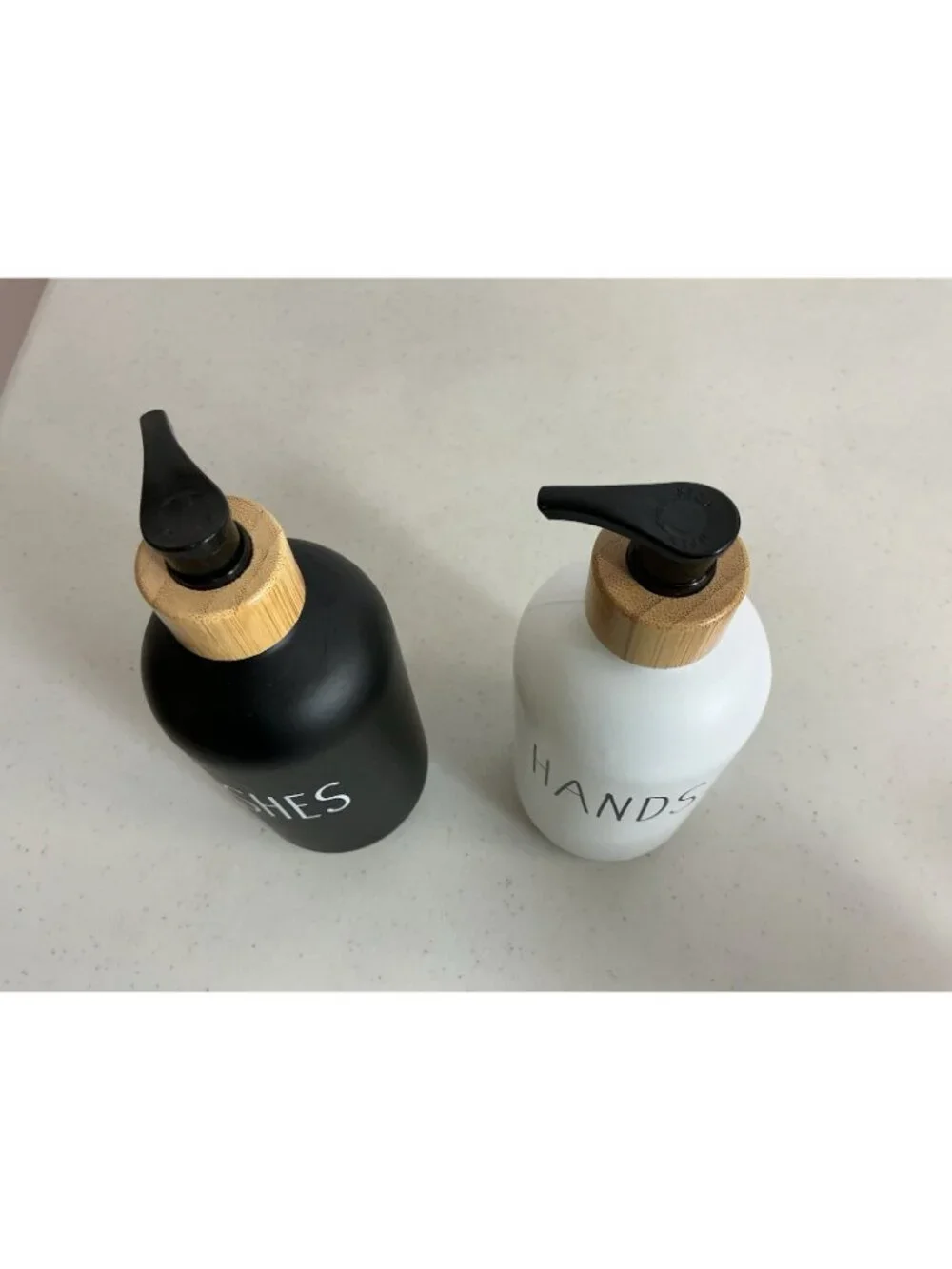 Soap Dispenser Set of Two Bottles New